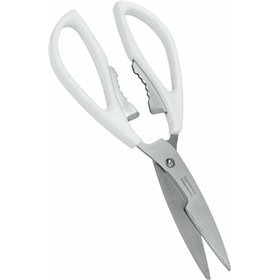 Metaltex Brico Ψαλίδι Μαγειρικής από Ανοξείδωτο Ατσάλι 19.5cm Λευκό