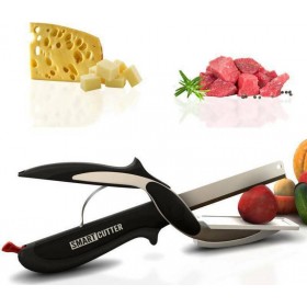 Herzberg Ψαλίδι για Κοπή Σαλάτας από Ανοξείδωτο Ατσάλι Μαύρο Herzberg Ψαλίδι για Κοπή Σαλάτας από Ανοξείδωτο Ατσάλι Μαύρο