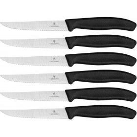Victorinox Swiss Classic Μαχαίρια Steak από Ανοξείδωτο Ατσάλι 11cm 6τμχ Victorinox Swiss Classic Μαχαίρια Steak από Ανοξείδωτο Ατσάλι 11cm 6τμχ