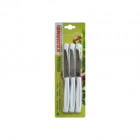 Kaimano Μαχαίρια Γενικής Χρήσης από Ανοξείδωτο Ατσάλι 11cm 001.100.101-6 6τμχ Kaimano Μαχαίρια Γενικής Χρήσης από Ανοξείδωτο Ατσάλι 11cm 001.100.101-6 6τμχ