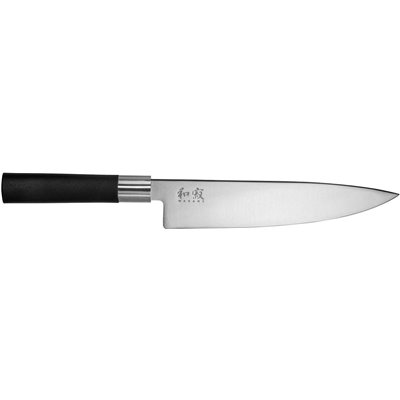 Kai Wasabi Μαχαίρι Chef από Ανοξείδωτο Ατσάλι Black 20cm 6720C