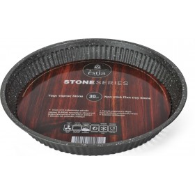 Estia Stone Φόρμα Ζαχαροπλαστικής για Τάρτα από Αλουμίνιο 30x30x3εκ. Estia Stone Φόρμα Ζαχαροπλαστικής για Τάρτα από Αλουμίνιο 30x30x3εκ.