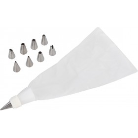 Estia Σετ Ζαχαροπλαστικής από Βαμβάκι 47cm 01-9311 9τμχ Estia Σετ Ζαχαροπλαστικής από Βαμβάκι 47cm 01-9311 9τμχ