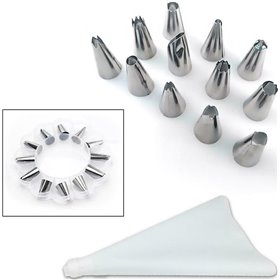 Σετ Ζαχαροπλαστικής από Πλαστικό 54237 14τμχ