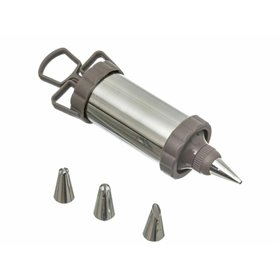 Σύριγγα Κορνέ Ζαχαροπλαστικής από Μέταλλο 151093 4τμχ