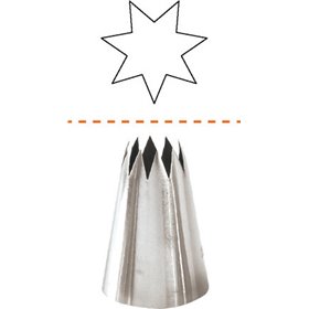 Μύτη για Κορνέ Ζαχαροπλαστικής από Μέταλλο 39-210502 5τμχ