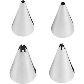 Wilton Μύτη για Κορνέ Ζαχαροπλαστικής από Μέταλλο 261700 4τμχ