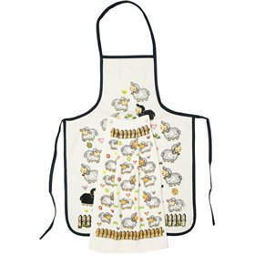 Viopros Ποδιά Κουζίνας με Πετσέτα σε Μπεζ Χρώμα 5201499628200 2τμχ Viopros Ποδιά Κουζίνας με Πετσέτα σε Μπεζ Χρώμα 5201499628200 2τμχ