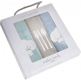 Guy Laroche Gourmet Kitchen 02 Πετσέτα Κουζίνας 40x60cm 3τμχ Guy Laroche Gourmet Kitchen 02 Πετσέτα Κουζίνας 40x60cm 3τμχ