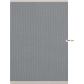 Nef-Nef Wafflow Ποτηρόπανο από 100% Βαμβάκι σε Γκρι Χρώμα 45x68cm