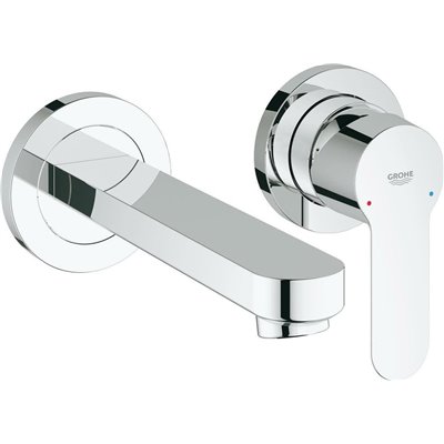 Grohe Bauedge 20474000 Σετ Μίκτης &amp Στόμιο Εντοιχισμού Νιπτήρα 1 Εξόδου Chrome