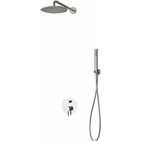 "Karag Artemis SO510-CR Σετ Μίκτης Karag Artemis SO510-CR Σετ Μίκτης, Τηλέφωνο & Κεφαλή Ντουζ Εντοιχισμού Ντουζιέρας 2 Εξόδων Inox Chrome