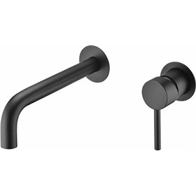 Imex Etna GLT023/NG Σετ Μίκτης & Στόμιο Εντοιχισμού Νιπτήρα 1 Εξόδου Μαύρο Imex Etna GLT023/NG Σετ Μίκτης & Στόμιο Εντοιχισμού Νιπτήρα 1 Εξόδου Μαύρο