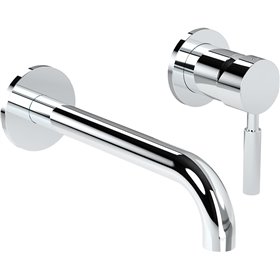 La Torre New Tech 12208-100 Σετ Μίκτης &amp Στόμιο Εντοιχισμού Νιπτήρα 1 Εξόδου Chrome