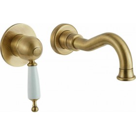 Bugnatese Oxford 6345-220300 Σετ Μίκτης & Στόμιο Εντοιχισμού Νιπτήρα 1 Εξόδου Μπρονζέ Bugnatese Oxford 6345-220300 Σετ Μίκτης & Στόμιο Εντοιχισμού Νιπτήρα 1 Εξόδου Μπρονζέ
