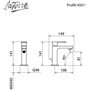 La Torre Profili Μπαταρία Μπιντέ ChromeΚωδικός: 200-45011-100 