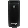 Estia Slim Inox Καλαθάκι Μπάνιου 5lt Black Matt