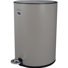 Estia Taupe Inox Καλαθάκι Μπάνιου 6lt Γκρι Estia Taupe Inox Καλαθάκι Μπάνιου 6lt Γκρι