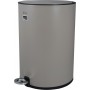 Estia Taupe Inox Καλαθάκι Μπάνιου 6lt Γκρι