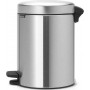 Brabantia 1126/45 Inox Καλαθάκι Μπάνιου 5lt Ασημί