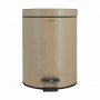 Estia Classic 02-3784 Μεταλλικό Καλαθάκι Μπάνιου 5lt Μπεζ