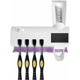 Factory MG50328 Θήκη για Οδοντόβουρτσες Επιτοίχια Πλαστική Λευκή Factory MG50328 Θήκη για Οδοντόβουρτσες Επιτοίχια Πλαστική Λευκή