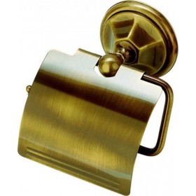 Gloria 34-6605 Χαρτοθήκη Επιτοίχια Μεταλλική Bronze Blister