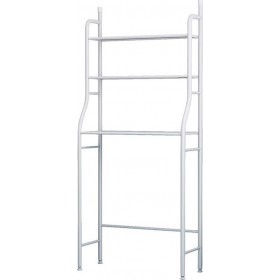 Hoppline HOP1001230 Επιδαπέδια Ραφιέρα Μπάνιου Μεταλλική με 3 Ράφια 64.5x24.5x152.5cm