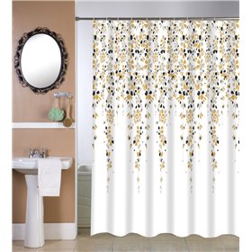 Viopros Υφασμάτινη Κουρτίνα Μπάνιου 240x180 Σύλβια Καφέ Viopros Υφασμάτινη Κουρτίνα Μπάνιου 240x180 Σύλβια Καφέ