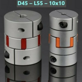 Κόμπλερ άξονα - D45 / L55 / 10x10 -Jaw Coupling - Coupler