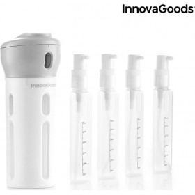 InnovaGoods 4-in-1 Travel Liquid Gadget V0103220 Επιτραπέζιο Dispenser Πλαστικό 160ml Λευκό InnovaGoods 4-in-1 Travel Liquid Gadget V0103220 Επιτραπέζιο Dispenser Πλαστικό 160ml Λευκό