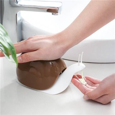 Σαλιγκάρι Escar 05002ESC00CL Επιτραπέζιο Dispenser Κουζίνας Πλαστικό 120ml Καφέ