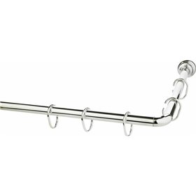 Grekon 1270 Βραχίονας Γωνιακός 170x80cm Χρώμιο Ασημί Grekon 1270 Βραχίονας Γωνιακός 170x80cm Χρώμιο Ασημί