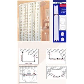 San Lorentzo Polygon Βραχίονας Ίσιος 180-285cm Λευκός San Lorentzo Polygon Βραχίονας Ίσιος 180-285cm Λευκός