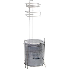 Herzberg HG-KB755 Σετ Μπάνιου Μεταλλικό Γκρι 2τμχ Herzberg HG-KB755 Σετ Μπάνιου Μεταλλικό Γκρι 2τμχ