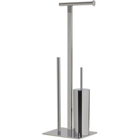 Sealskin Square 362373618 Σετ Μπάνιου Inox Ασημί 2τμχ