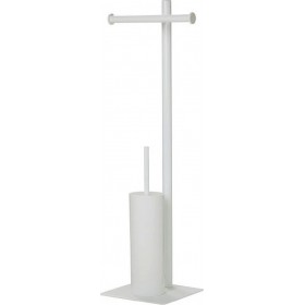 Sealskin Tube 362383610 Σετ Μπάνιου Μεταλλικό Λευκό 2τμχ