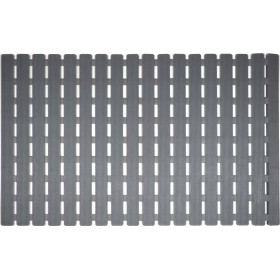 Estia 02-7423 Αντιολισθητικό Μπάνιου με Βεντούζες Γκρι 60x40cm