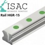 Οδηγός Γραμμικής Κίνησης – 15mm – HGR15 - Linear Guide Rail - Τετράγωνη Ράγα (300mm)