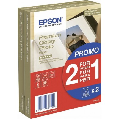 Epson Premium Glossy Φωτογραφικό Χαρτί A6 (10x15) 255gr/m² για Εκυπωτές Inkjet 80 ΦύλλαΚωδικός: C13S042167 