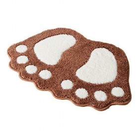 Πατάκι Μπάνιου HUH-0058 40x57 Καφέ