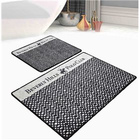 Beverly Hills Polo Club Σετ Πατάκια Μπάνιου Histo 587BHP2102 Beverly Hills Polo Club Σετ Πατάκια Μπάνιου Histo 587BHP2102