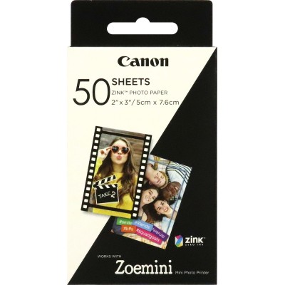 Canon ZP-2030 Φωτογραφικό Χαρτί Instant A8 (5.2x7.4) για Εκυπωτές Zink 50 ΦύλλαΚωδικός: 3215C002 