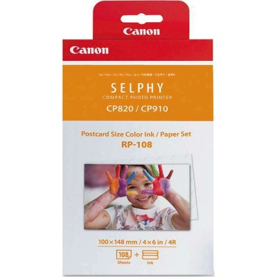 Canon RP-108 Φωτογραφικό Χαρτί Gloss Selphy CP Tri-Colour A6 (10x15) για Εκυπωτές Θερμικής Εξάχνωσης/Μεταφοράς 108 ΦύλλαΚωδικός: