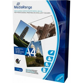 MediaRange Φωτογραφικό Χαρτί High Glossy A4 (21x30) 160gr/m² για Εκυπωτές Inkjet 100 ΦύλλαΚωδικός: MRINK105 