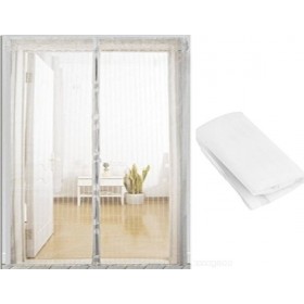 Αυτοκόλλητη Σίτα Πόρτας Μαγνητική Λευκή από Πολυεστέρα 240x160cm 87004MGL50WH