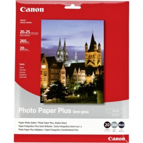 Canon SG-201 Φωτογραφικό Χαρτί Gloss Plus 20x25 260gr/m² για Εκυπωτές Inkjet 20 ΦύλλαΚωδικός: 1686B018 