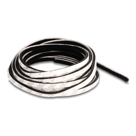 DeLock Αεροστόπ Αυτοκόλλητη Ταινία Παραθύρου με Βούρτσα σε Μαύρο Χρώμα 5mx0.5cm