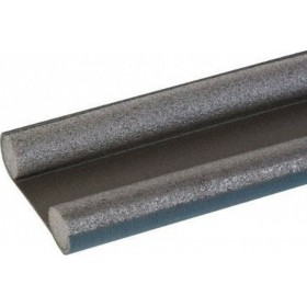 Αφρώδες Διπλό Αεροστόπ Πόρτας / Παραθύρου σε Γκρι Χρώμα 0.95m