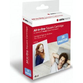 AgfaPhoto Cartridge & Paper Φωτογραφικό Χαρτί 7.6x7.6 για Εκυπωτές Inkjet 20 ΦύλλαΚωδικός: ASQC20  AgfaPhoto Cartridge & Paper Φωτογραφικό Χαρτί 7.6x7.6 για Εκυπωτές Inkjet 20 ΦύλλαΚωδικός: ASQC20